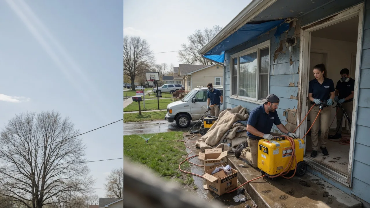 Basement Flood Cleanup in Haltom City, TX near me